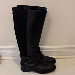 Coach Black Over the Knee Boots